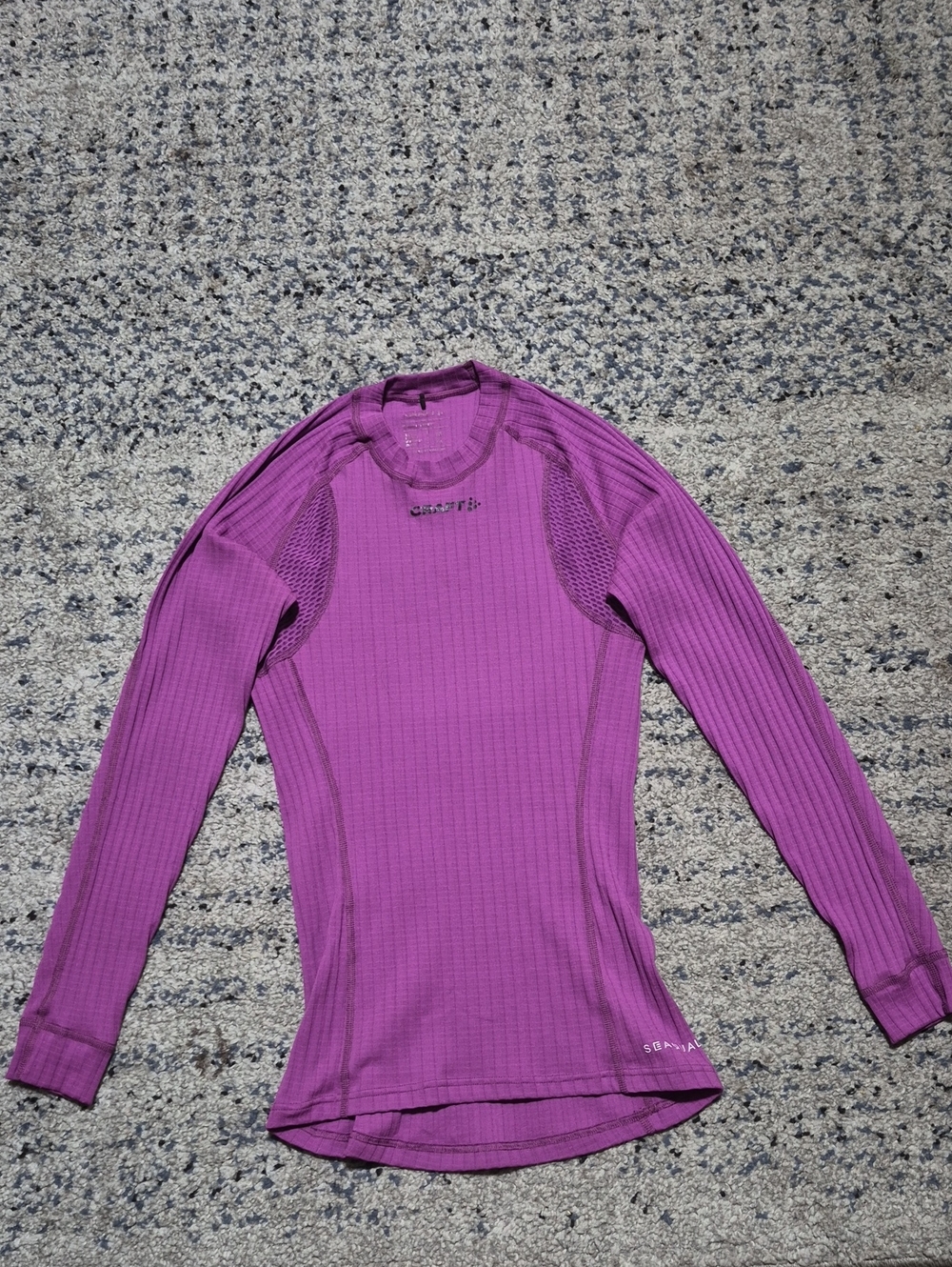 Craft Long Sleeve Thermal Top - Purple